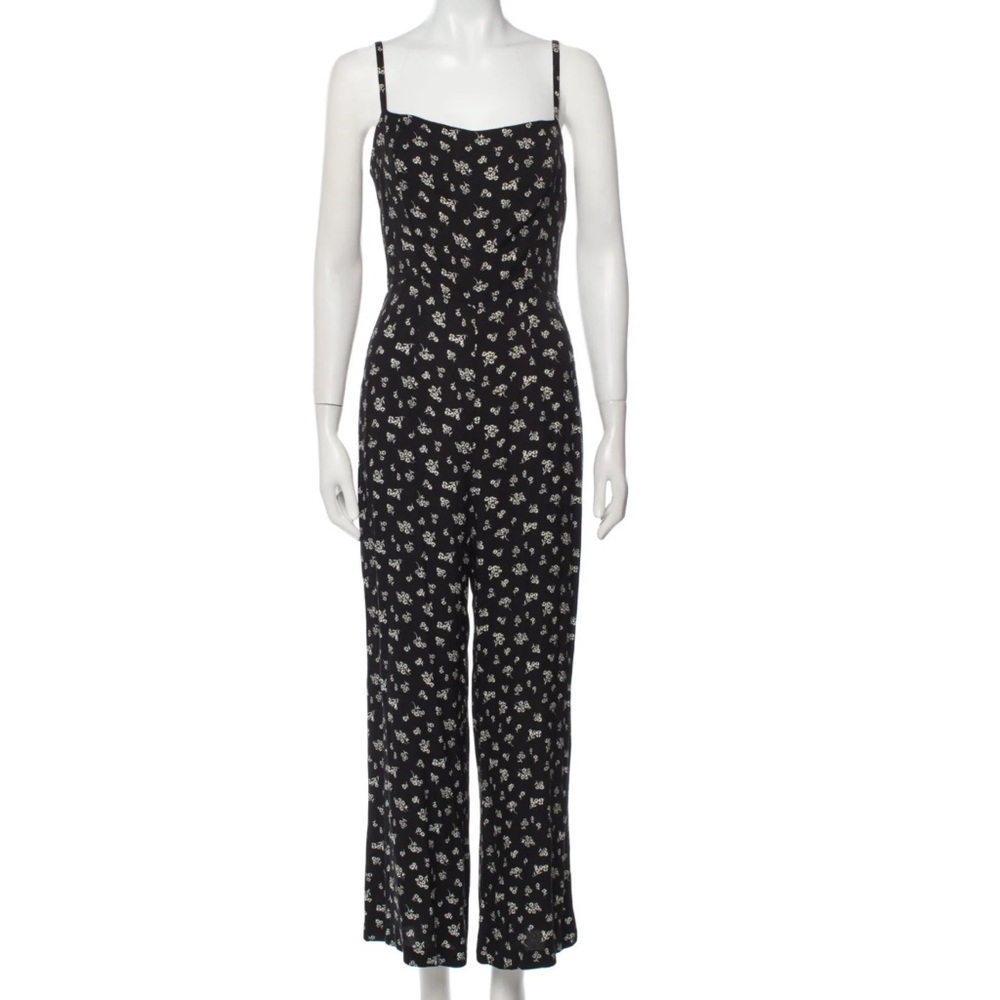Reformation Black Jumpsuit